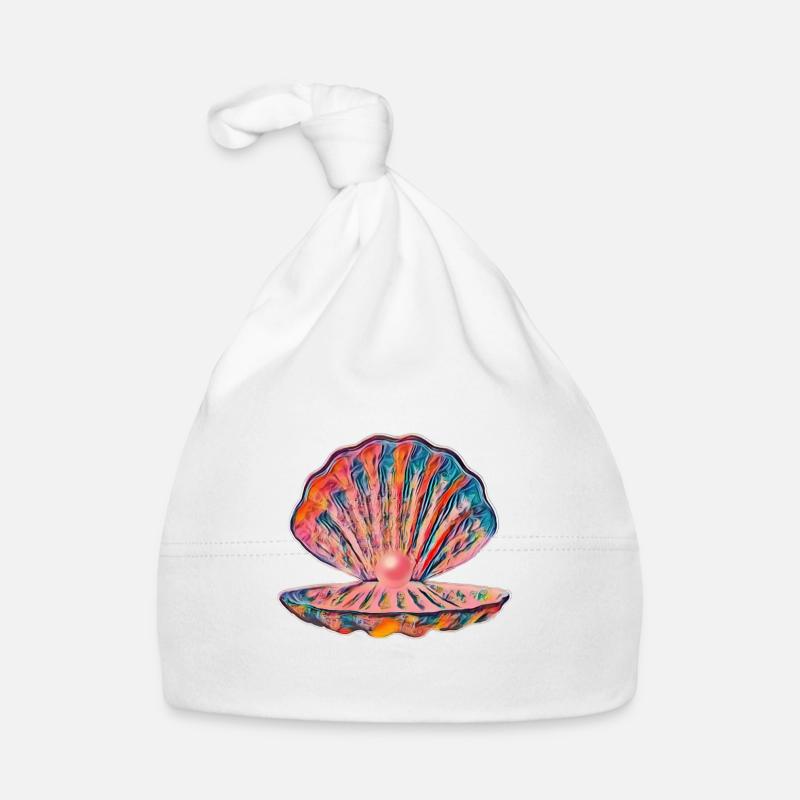 shell Organic Baby Cap