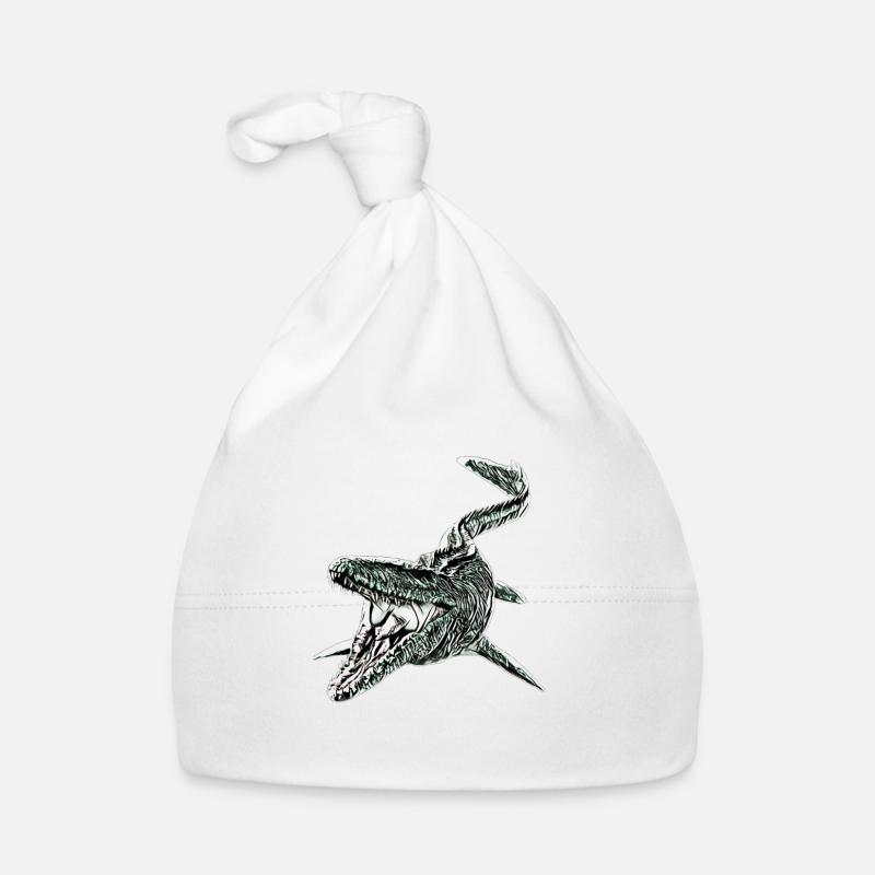 Mosasaurus Organic Baby Cap