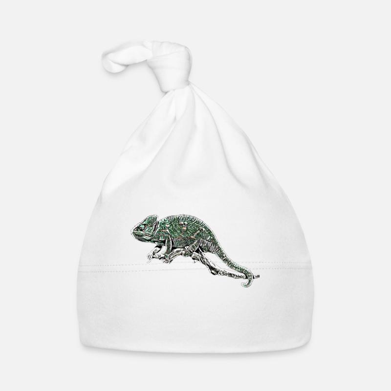 Caméléon Bonnet bio Bébé