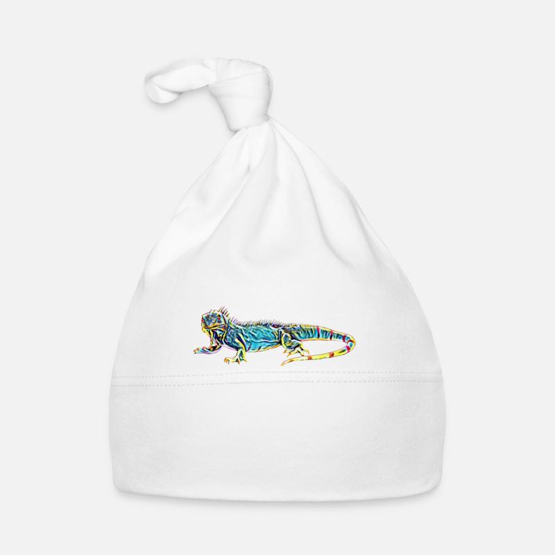 Leguan Baby Bio-Mütze