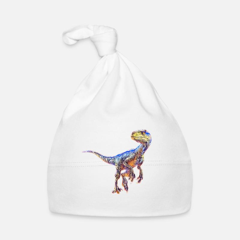 Velociraptor Organic Baby Cap