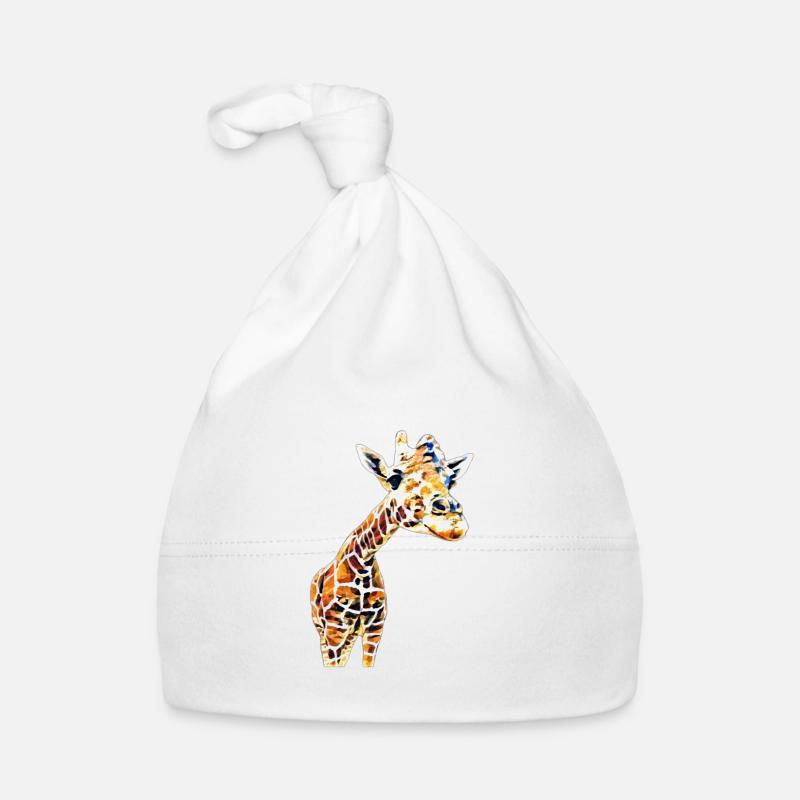 giraffe Organic Baby Cap