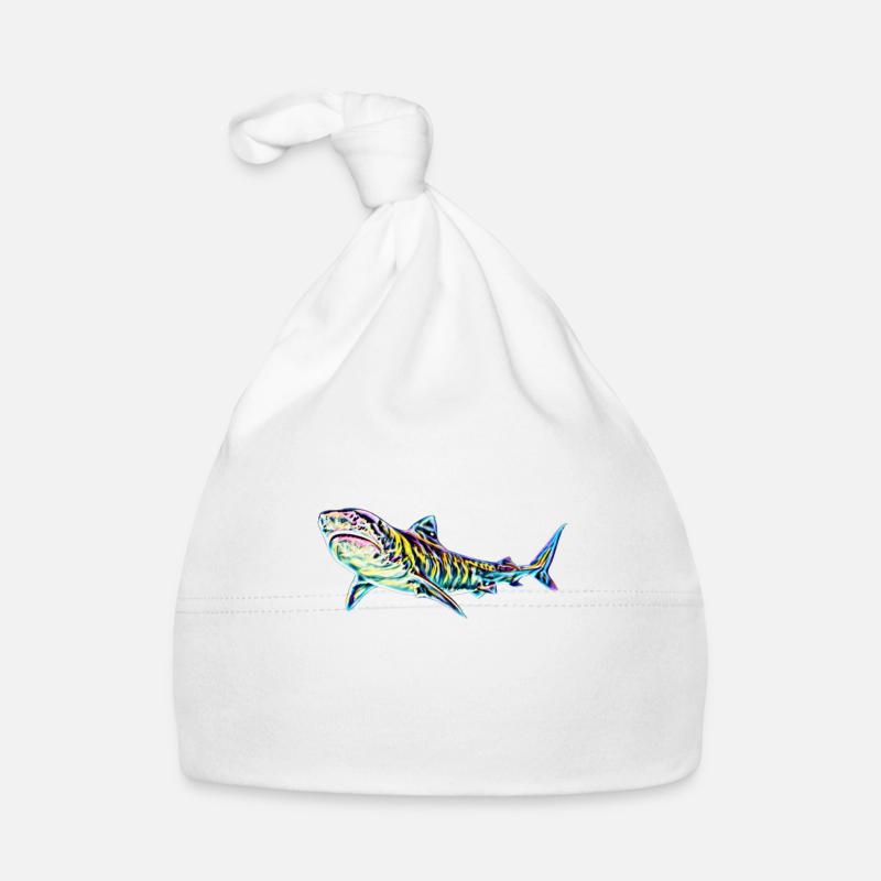 Tigerhai Baby Bio-Mütze