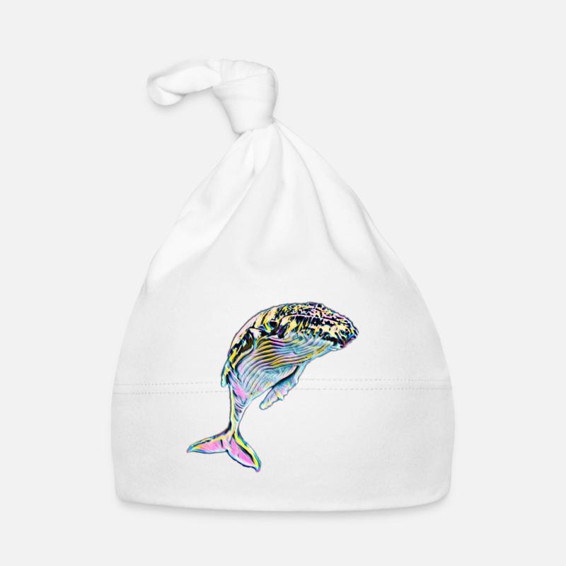 Wal - Baby Bio-Mütze - Weiß