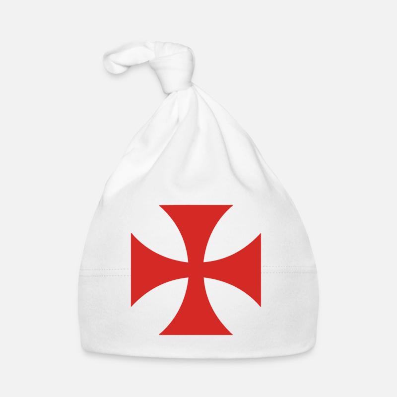 Templerkreuz Baby Bio-Mütze