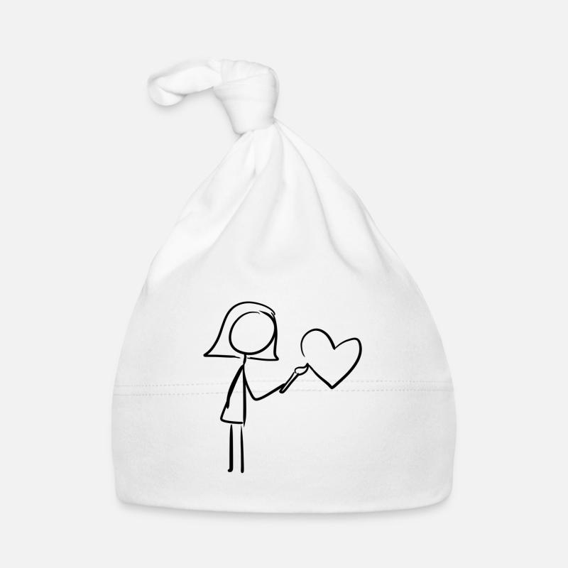 Dessin d’artiste Bonnet bio Bébé