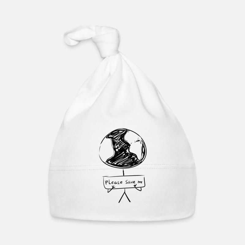 Klimawandel Klimaschutz Baby Bio-Mütze