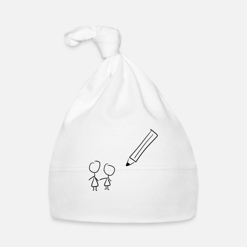 Drawing pen Organic Baby Cap