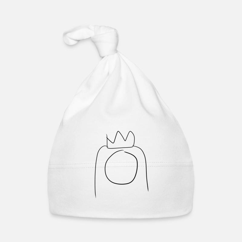 crown princess Organic Baby Cap