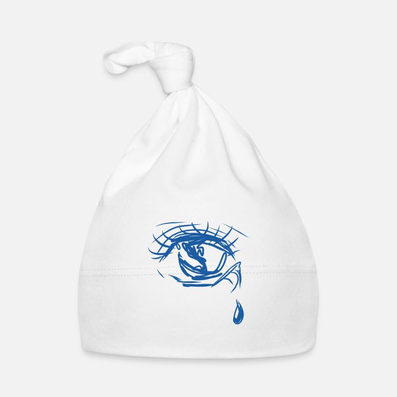 larme triste Bonnet bio Bébé