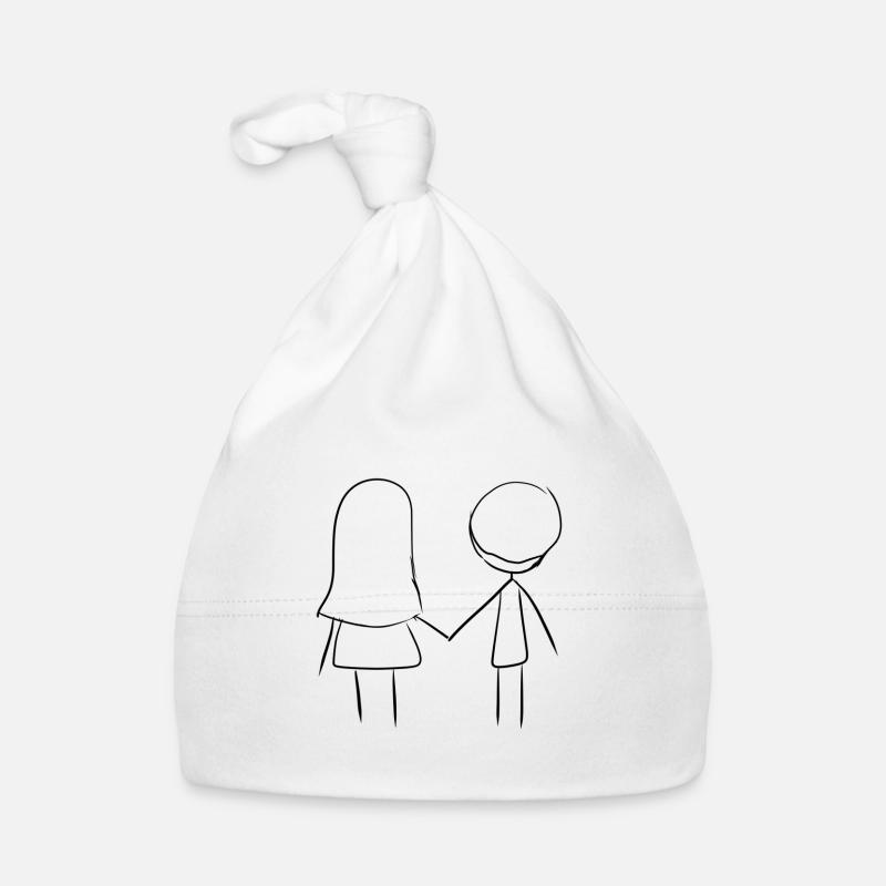 chers couples de la Saint-Valentin Bonnet bio Bébé