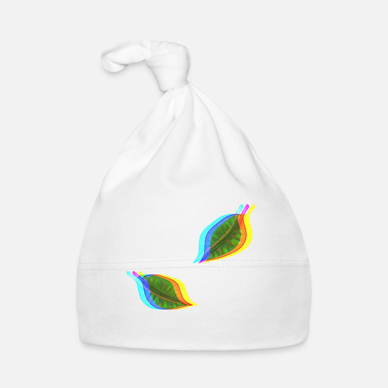 blätter blatt effekt 3d Baby Bio-Mütze