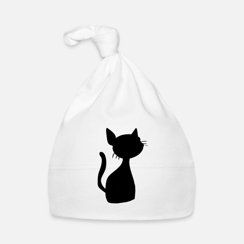 Symbole Chat Animal Animal de compagnie Bonnet bio Bébé
