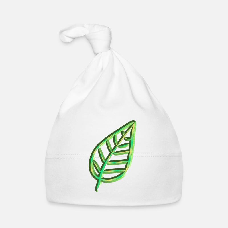 Feuille Vert Symbole Nature Bonnet bio Bébé