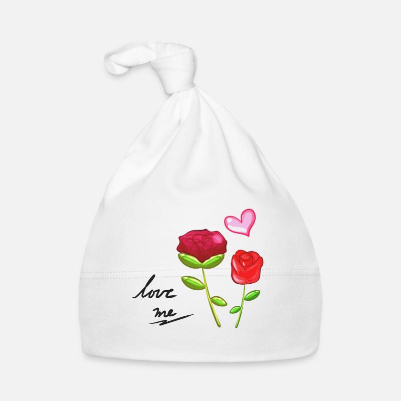 Deux fleurs fleur de plante naturelle Bonnet bio Bébé