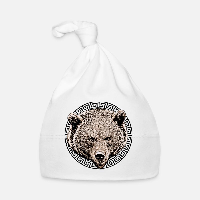 Grizzly Baby Bio-Mütze