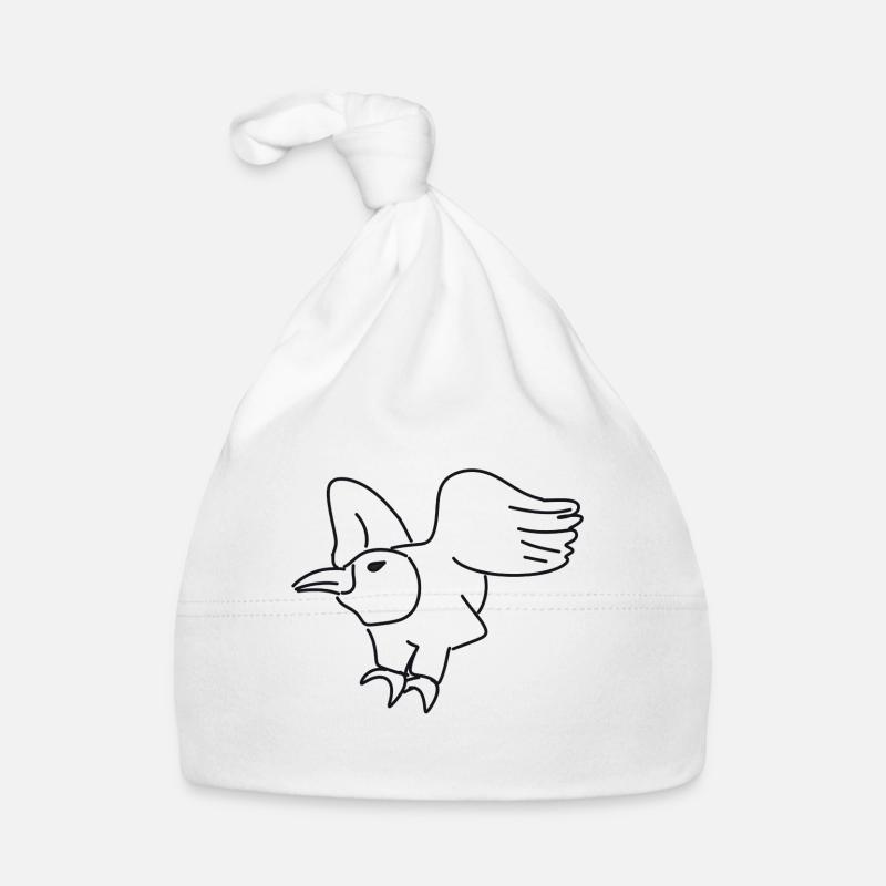 Symbole de mouche animale Eagle Bird Bonnet bio Bébé
