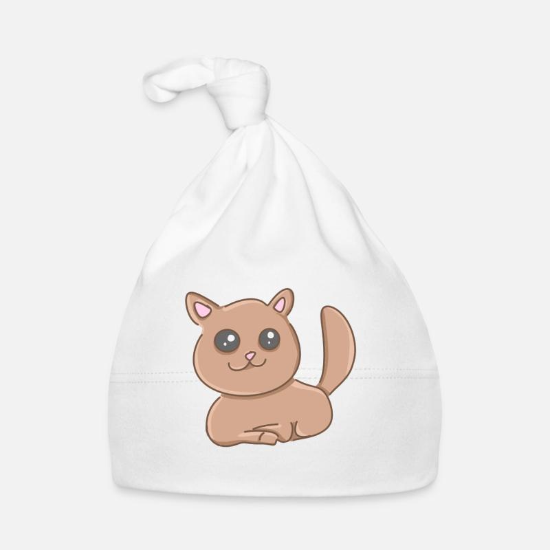 Katze Symbol Tier Haustier Baby Bio-Mütze