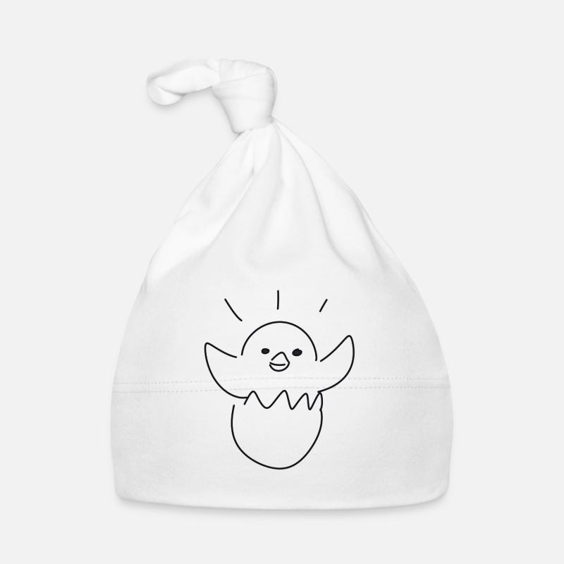 Vogel Küken Tier süß Baby Bio-Mütze
