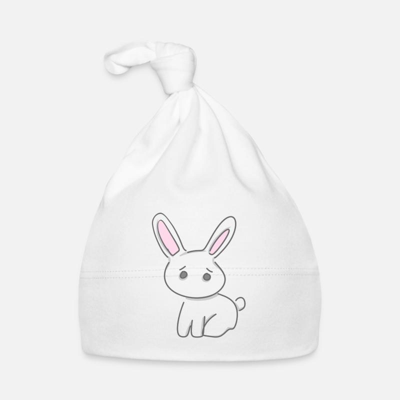 Rabbit Animal Symbol Cute Cartoon Organic Baby Cap