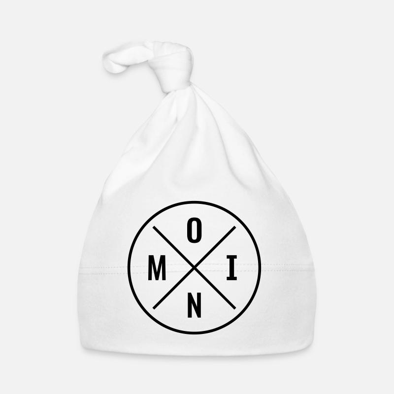 Moin - Baby Bio-Mütze - Weiß