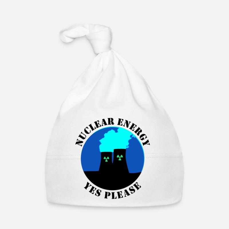 Nuclear Energy Yes Please Organic Baby Cap