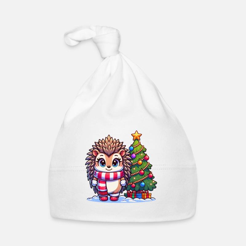 Noël hérisson Bonnet bio Bébé