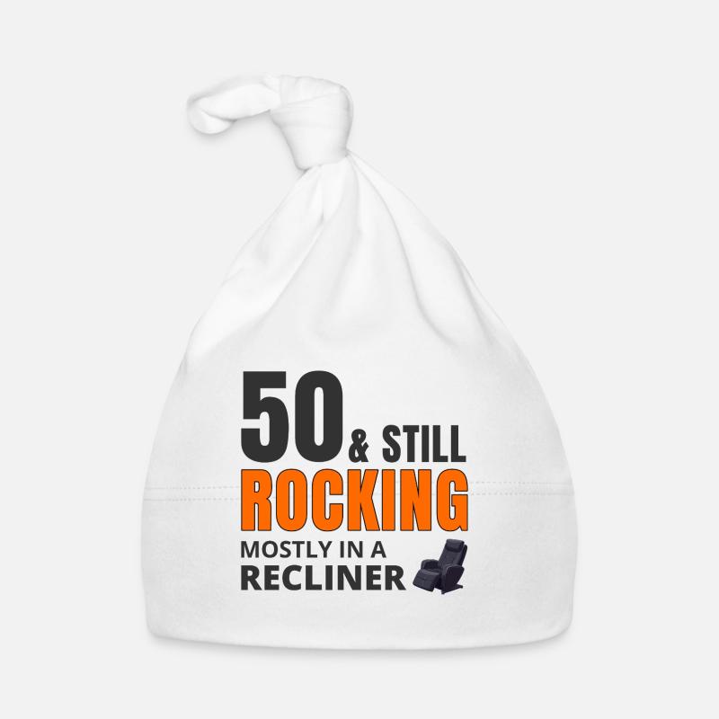 50 encore berçant fauteuil inclinable drôle d’anniversaire Bonnet bio Bébé