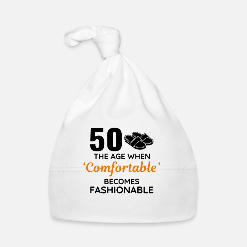 50e anniversaire pantoufles confortables à la mode Bonnet bio Bébé