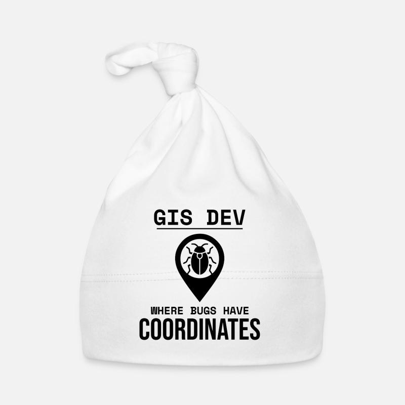 GIS Dev Debugging Coordinates Geospatial Bug Organic Baby Cap