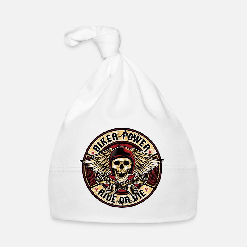 BIKER POWER Baby Bio-Mütze