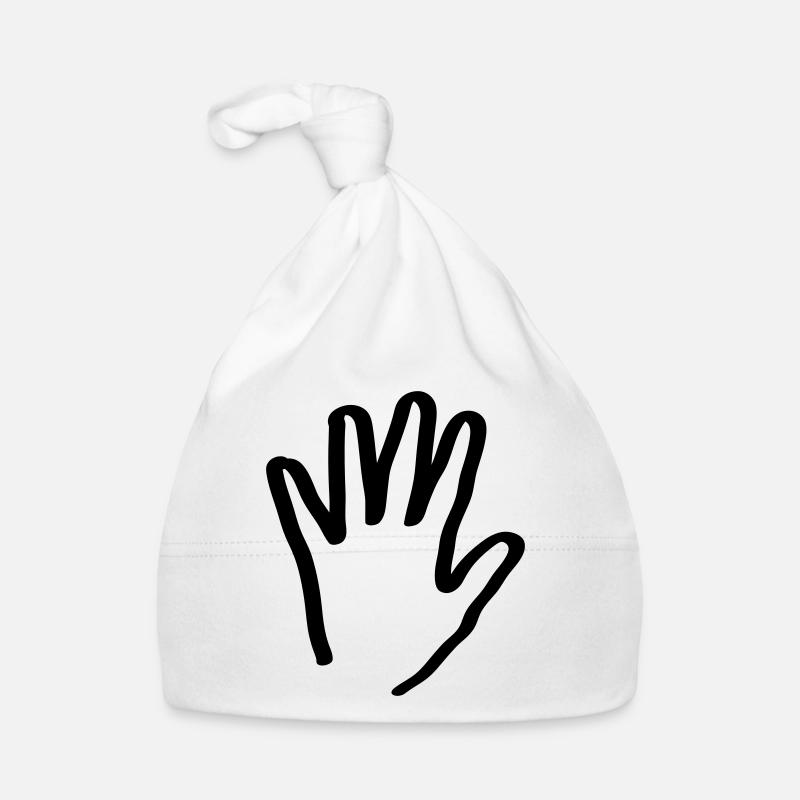 hand Baby Bio-Mütze