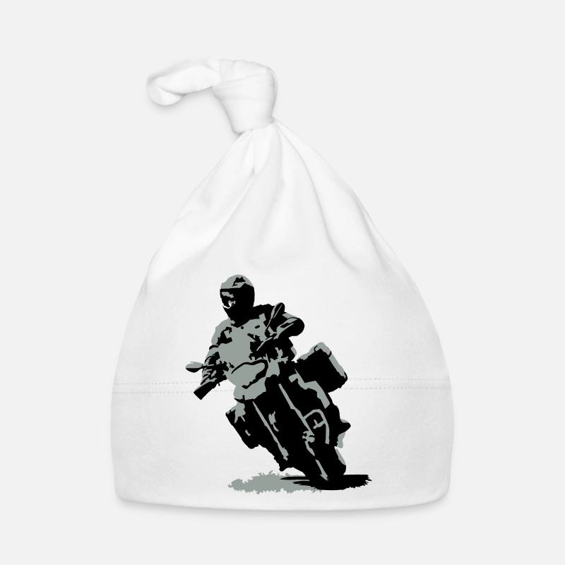 Reiseenduro klein Baby Bio-Mütze