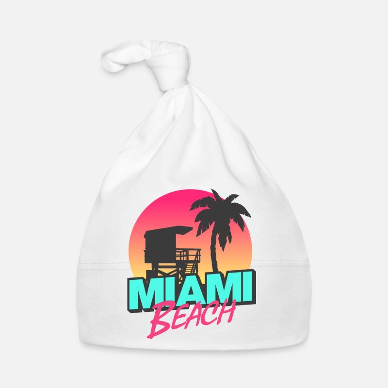 Miami Beach Bonnet bio Bébé