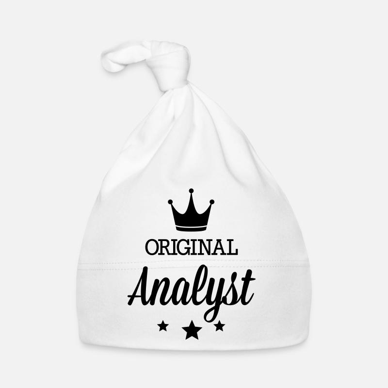 Original three star deluxe analyst Organic Baby Cap