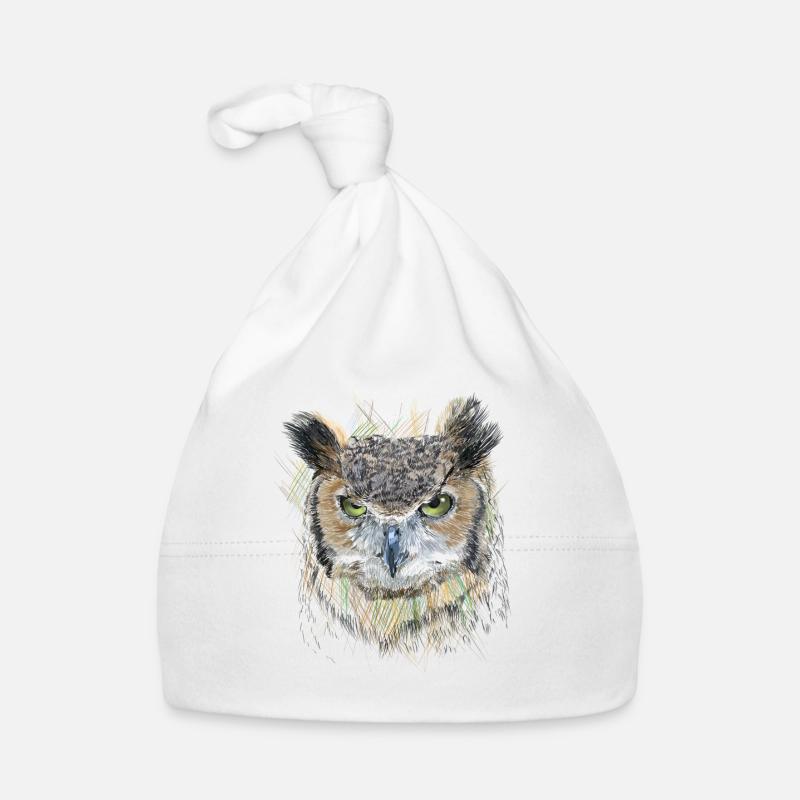Owl Organic Baby Cap