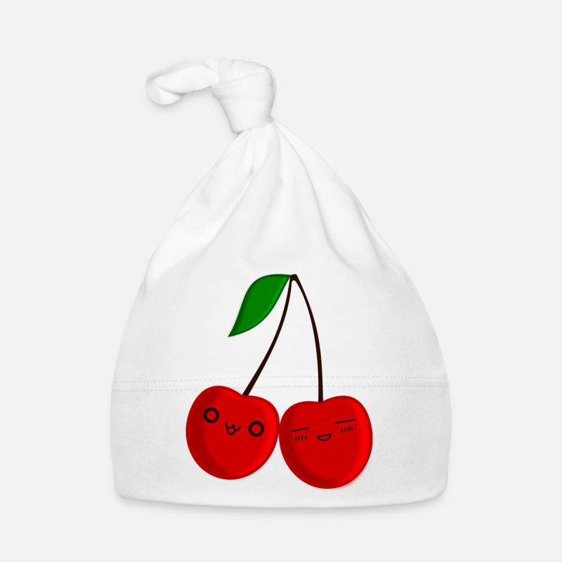 Chibi Cherry Organic Baby Cap