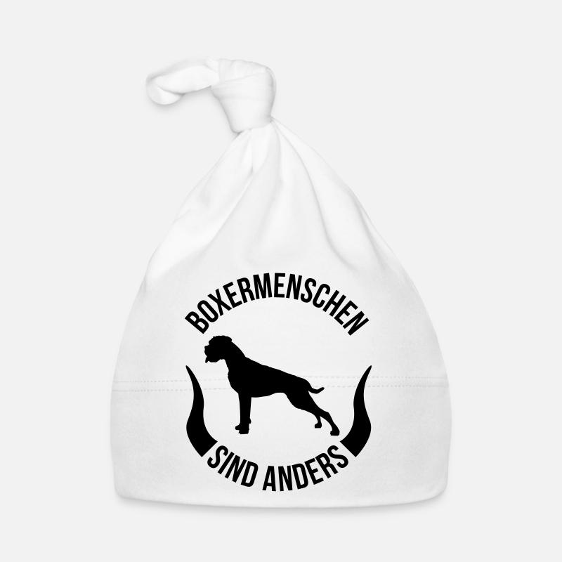 Boxer people are different Organic Baby Cap