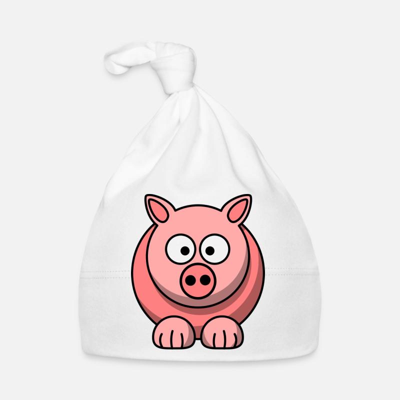 Ferkel Baby Bio-Mütze