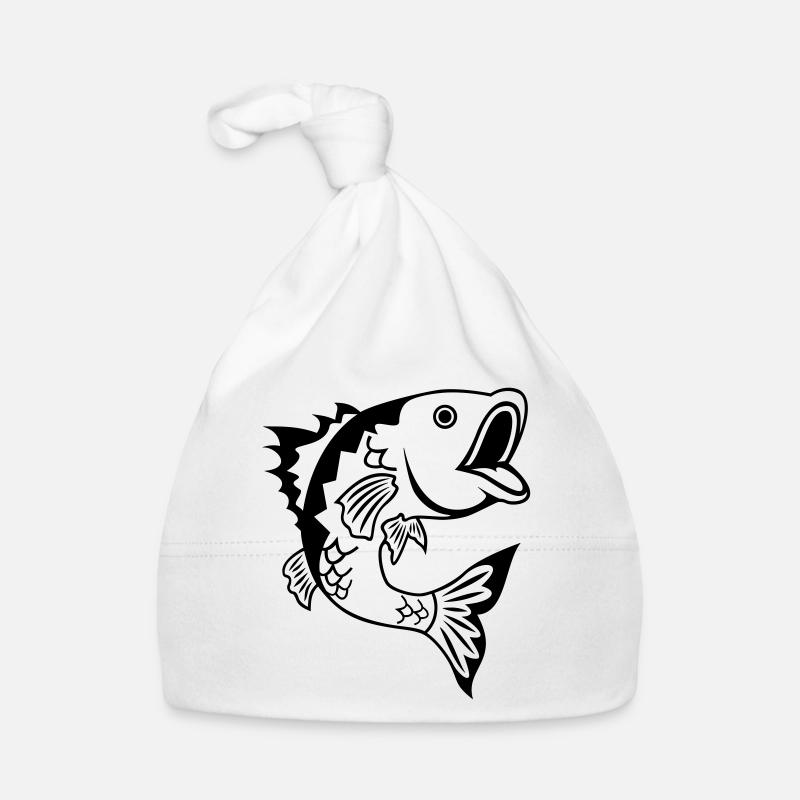 fish Organic Baby Cap