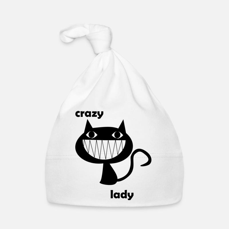 Crazy Cat Lady Organic Baby Cap