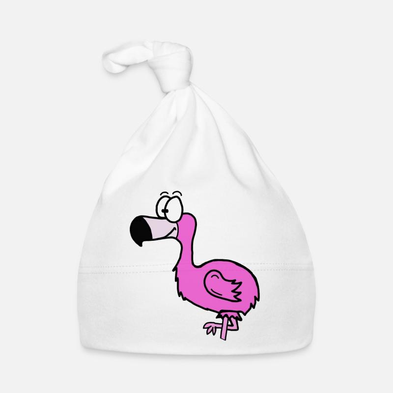 Flamingo Baby Bio-Mütze