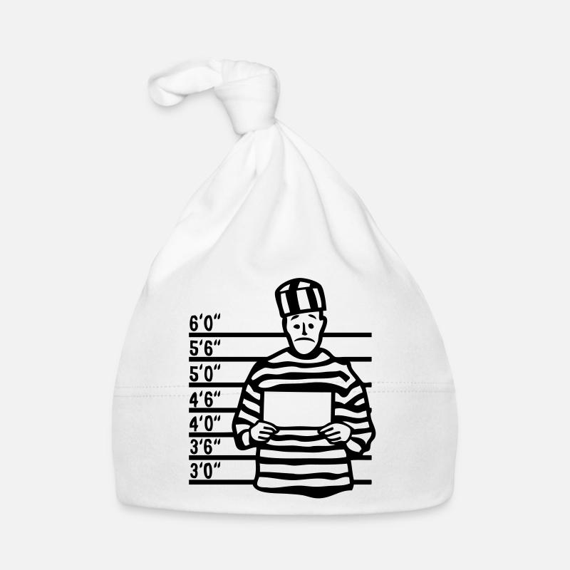 prisoner prisoner sign empty vide1 Organic Baby Cap