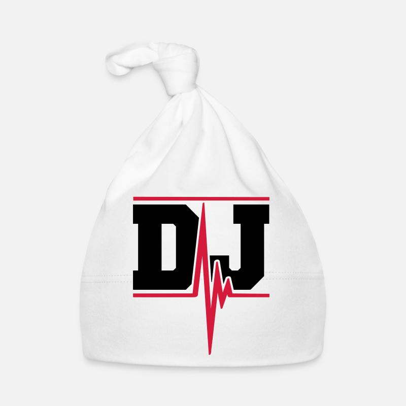 DJ Music Pulse - Bonnet bio Bébé - blanc