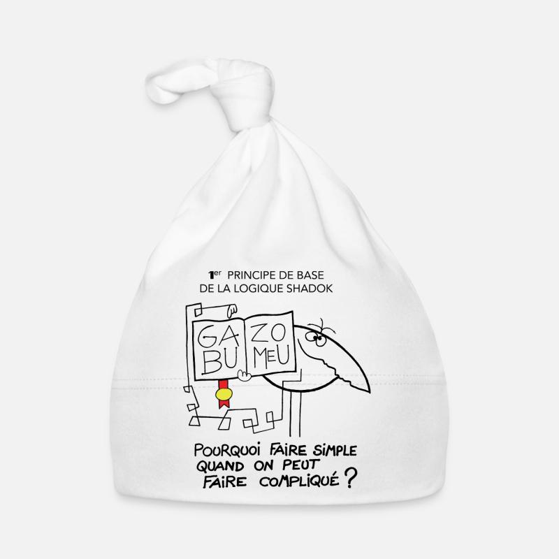 Principle Shadok Organic Baby Cap