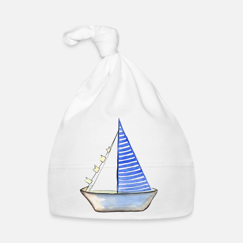 bateau à voile Bonnet bio Bébé