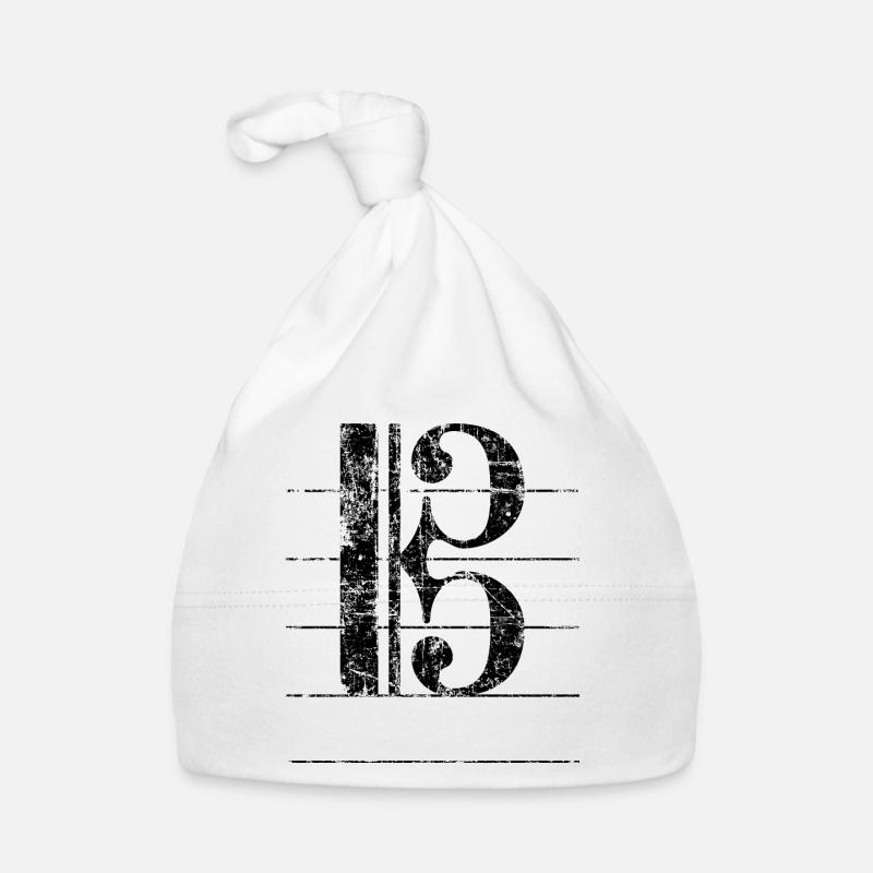 Tenor key, musical key Organic Baby Cap