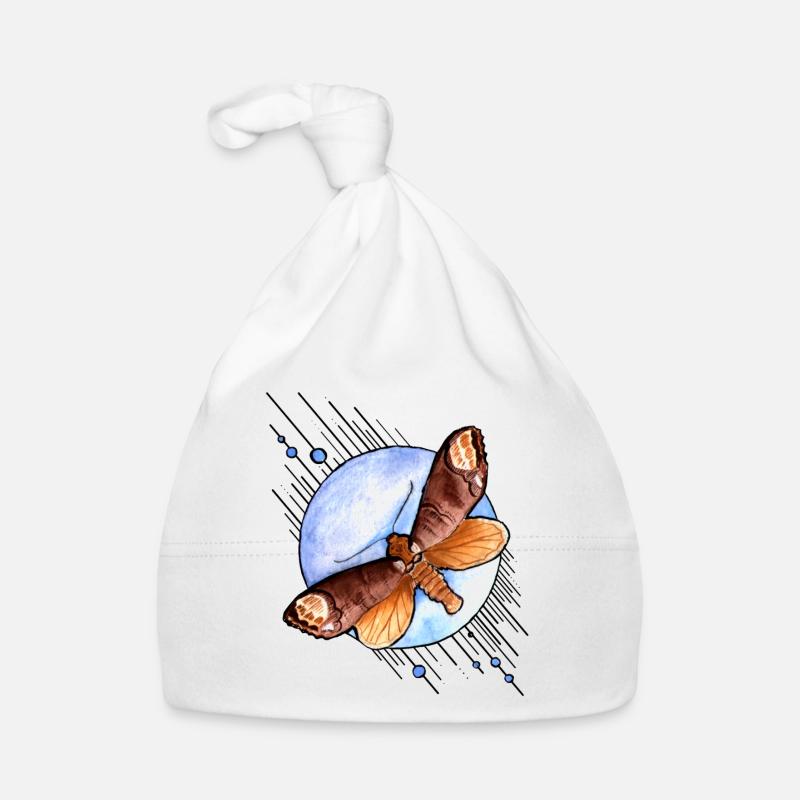 papillon de nuit Bonnet bio Bébé