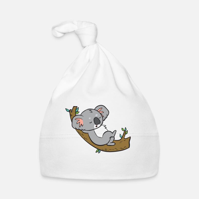 Koala - détendu sur une branche Bonnet bio Bébé