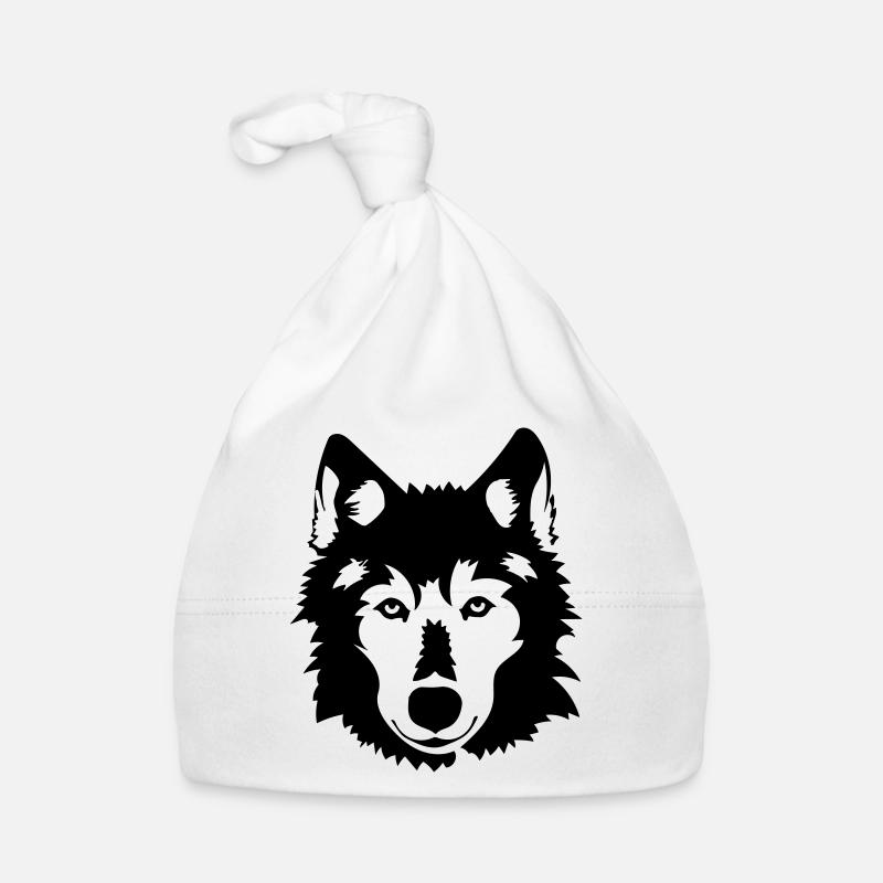 Wolf Baby Bio-Mütze
